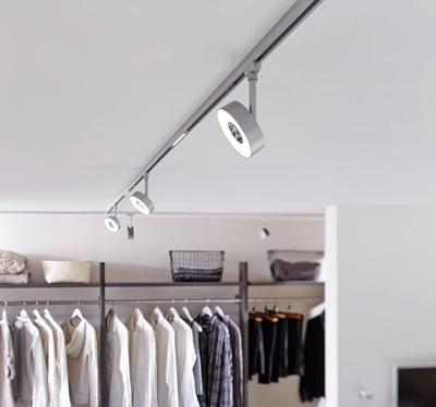 Paulmann Circle 230V-railsysteem lamp URail LED vast ingebouwd 5 W LED Chroom (mat) Paulmann Circle 230V-railsysteem lamp URail LED vast ingebouwd 5 W LED Chroom (mat)