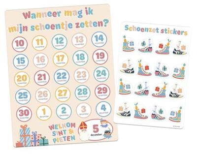 Folat BV Sintkalender wanneer mag ik mijn schoentje zetten? Folat BV Sintkalender wanneer mag ik mijn schoentje zetten?