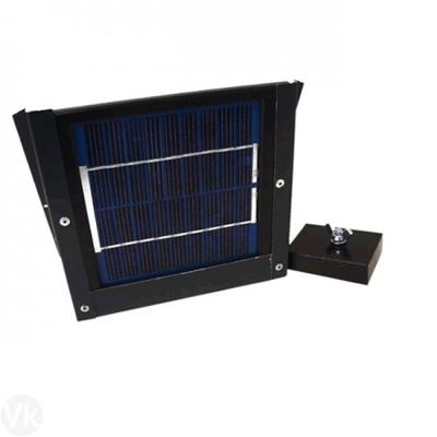 Koi Café Zonnepaneel Metallic - Duurzame Vijverenergie & Gemakkelijke Installatie