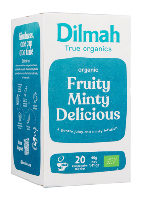 Dilmah Organic Fruity Minty Delicious Thee Dilmah Organic Fruity Minty Delicious Thee