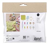 Creativ Company Mini hobbyset borduurwerk, fantasie, 1 doos - thumbnail