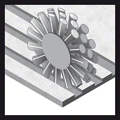Bosch Accessoires Schijfborstel 75 mm, 1 mm, 4500 U/ min, 8 mm 1st - 2608622056