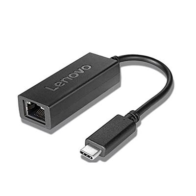 Lenovo USB-C, Netwerk Adapter [1x USB-C stekker - 1x RJ45-bus] Lenovo USB-C to Ethernet Adapter - Netzwerkadapter