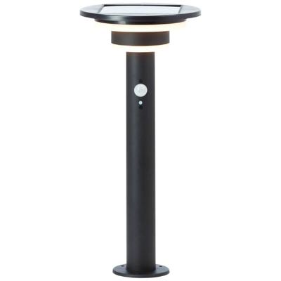 Brilliant G40406/06 Garvina Staande lamp op zonne-energie met bewegingsmelder LED-module LED vast ingebouwd 3 W Zwart
