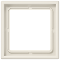 Jung LS990 afdekraam 1-voudig creme - thumbnail