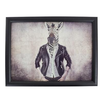 Schootkussen - Laptray - Mrs. Zebra (43 x 33 cm) Schootkussen - Laptray - Mrs. Zebra (43 x 33 cm)