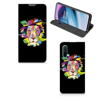 OnePlus Nord CE 5G Magnet Case Lion Color OnePlus Nord CE 5G Magnet Case Lion Color