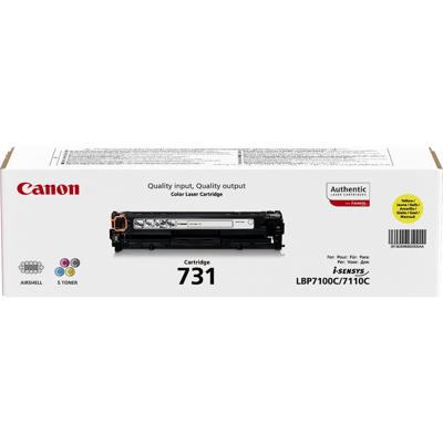 Huismerk Canon 731 Toner Geel