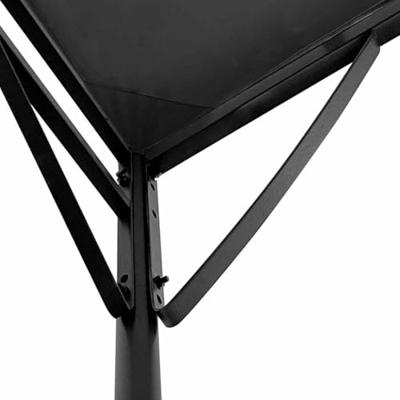 VidaXL Luifel 4x3 m 180 g/m² stof en staal antracietkleurig