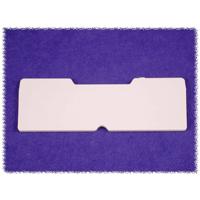 Hammond Electronics 1599HD-Bulk Batterij afscheidingsplaat ABS Grijs 1 stuk(s) - thumbnail