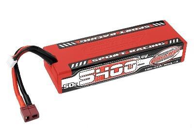 Team Corally Car Lipo 50c 7,4 volt 5400mah met Dean Stekker Team Corally Car Lipo 50c 7,4 volt 5400mah met Dean Stekker