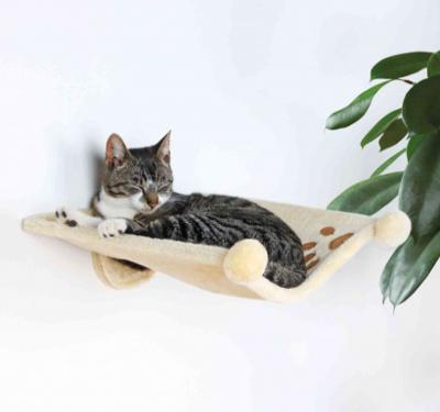 Trixie hangmat voor aan de muur beige Trixie hangmat voor aan de muur beige
