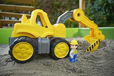 Big power worker midi graafmachine met figuur - thumbnail