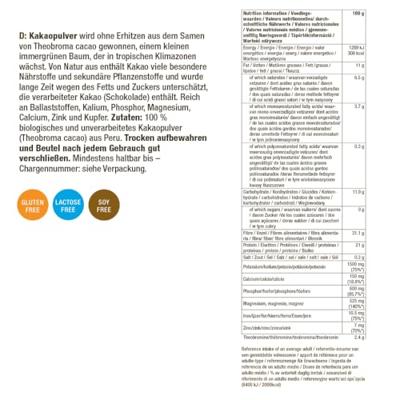 Purasana Vegan Cacao Raw Powder