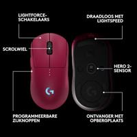 Logitech G PRO 2 LIGHTSPEED Pink Draadloze Gaming muis - thumbnail