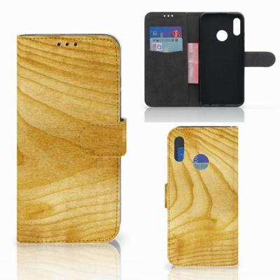 Honor 10 Lite | Book Style Case | Licht Hout