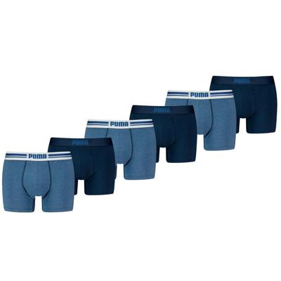Puma Boxershorts Everyday Placed Logo 6-pack Denim-L