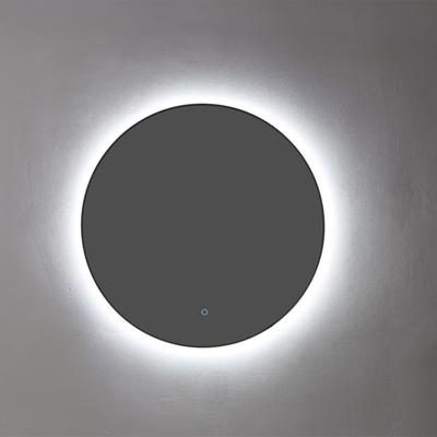 Badkamerspiegel Sanilux Rond Met LED Verlichting 3 Kleuren Instelbaar Dimbaar 100x3 cm Mat Zwart Sanilux Badkamerspiegel Sanilux Rond Met LED Verlichting 3 Kleuren Instelbaar Dimbaar 100x3 cm Mat Zwart Sanilux