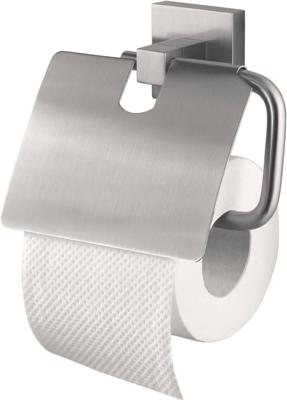 Toiletrolhouder Haceka Mezzo Tec met Klep Mat Chroom Haceka