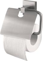 Toiletrolhouder Haceka Mezzo Tec met Klep Mat Chroom Haceka - thumbnail