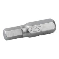 KS Tools 911.3574 Inbus-bit Gereedschapsstaal Vernikkeld C 6.3 1 stuk(s) - thumbnail