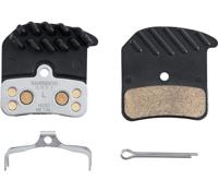 Shimano schijfremblokset h03c metal met koelvinnen - thumbnail