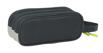 Pennenetui met 3 vakken Real Madrid C.F. Wit