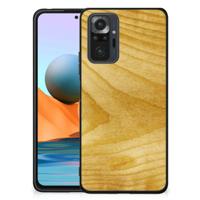 Xiaomi Redmi Note 10 Pro Houten Print Telefoonhoesje Licht Hout - thumbnail