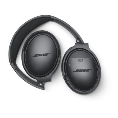 Bose QuietComfort 35 II Noise Cancelling Bluetooth Headphones – Draadloze Over-Ear Hoofdtelefoon met Ingebouwde Microfoon, Zwart