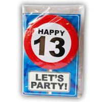 Happy Age Kaart - 13 Jaar - thumbnail
