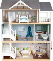 Small Foot - houten urban villa poppenhuis met accessoires, 13dlg. - thumbnail