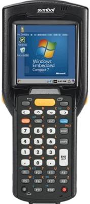 Zebra MC3200 Standaard, 2D, BT Wi-Fi, alpha, disp., WEC 7, 13-MC32N0-SI4HCLE0A (Wi-Fi, alpha, disp., WEC 7 Embedded Compact 7, beschermingsklasse: IP54, inclusief: batterij (4800mAh))