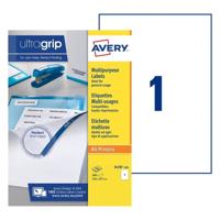 Etiket Avery Zweckform 3478 210x297mm A4 wit 100stuks - thumbnail