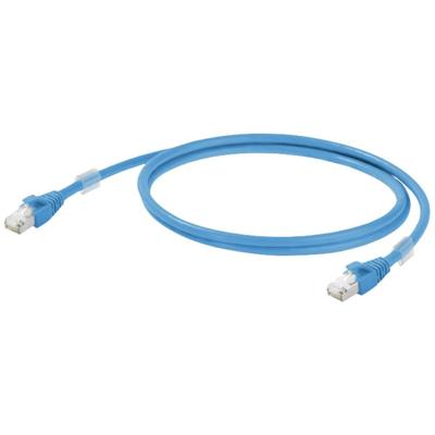 Weidmüller 1165900050 RJ45 Netwerkkabel, patchkabel CAT 6A S/FTP 5.00 m Blauw 1 stuk(s)