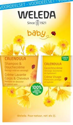 Weleda Calendula voordeelset baby gezichtscreme 1 Set
