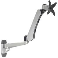 SpeaKa Professional SP-1624868 SuperFlex Monitor-wandbeugel 1-voudig 25,4 cm (10) - 76,2 cm (30) Zilver-zwart In hoog - thumbnail