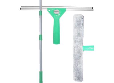 Overige Merken Aqua laser raamwisserset groen/grijs