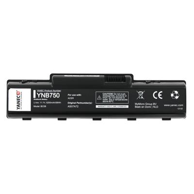 Yanec laptop accu 10.8v 5200mah