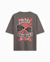 Black Bananas KO Club T-Shirt Kids Donkergrijs - Maat 152 - Kleur: Donkergrijs | Soccerfanshop - thumbnail