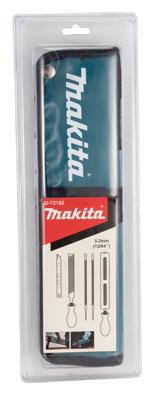 Makita D-72182 | Kettingzaagvijlset | 5.2 mm Makita D-72182 | Kettingzaagvijlset | 5.2 mm