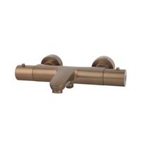 Badmengkraan Thermostatisch Wiesbaden Caral Geborsteld Brons Koper - thumbnail