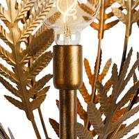 QAZQA Vintage vloerlamp goud 70 cm - Botanica - thumbnail