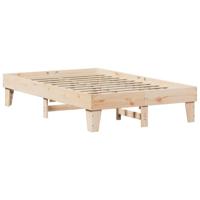 Bedframe zonder matras massief grenenhout 120x200 cm - thumbnail
