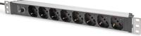 Digitus DN-95410-IT energiedistributie 8 AC-uitgang(en) 1U - thumbnail