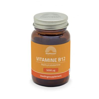 Mattisson HealthStyle Vegan Vitamine B12 5000mcg Zuigtabletten