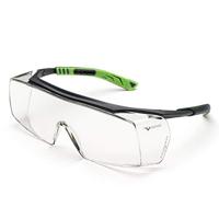 Univet 5X7 5X7-03-11 Overzetbril Met anti-condens coating, Incl. UV-bescherming Grijs, Donkergroen EN 166 DIN 166 - thumbnail