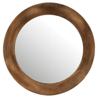 J-Line Spiegel Rond Aluminium Roest 80x80x1 - thumbnail