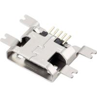 Inbouwbus micro-USB 2.0 SMD Bus, inbouw horizontaal Micro-USB 2.0 SMD TC-9201988 TRU COMPONENTS Inhoud: 1 stuk(s) - thumbnail