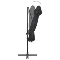 Zweefparasol met dubbel dak 250x250 cm antracietkleurig - thumbnail