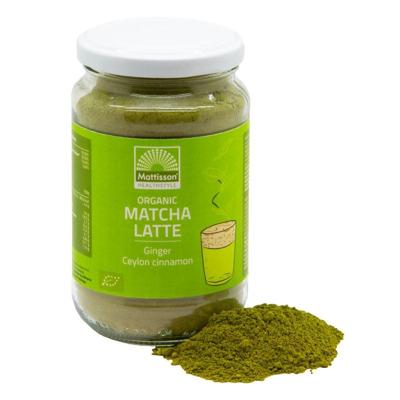 Mattisson Latte matcha gember - Ceylon kaneel bio 140 Gram